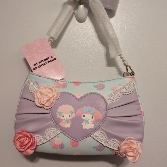 Sanrio Handbags - COPY - - Purse My Melody &My Sweet Piano